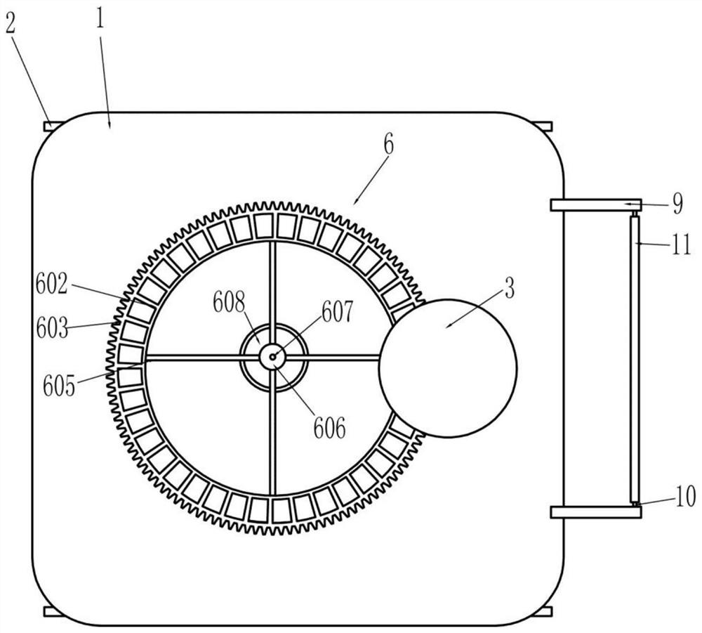 A buckwheat planting device