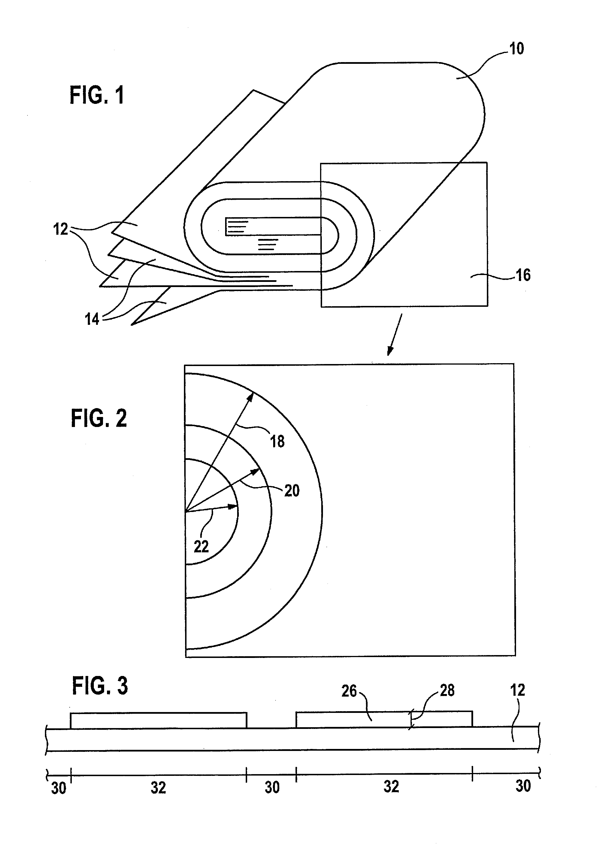 Cell coil of a lithium ion rechargeable battery and method for producing a cell coil
