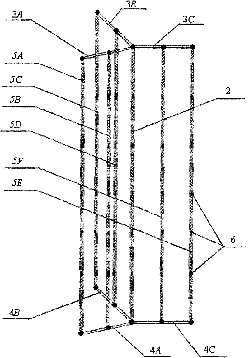 Temperature field measuring system in biological membrane type reactor based on optical fiber Bragg raster