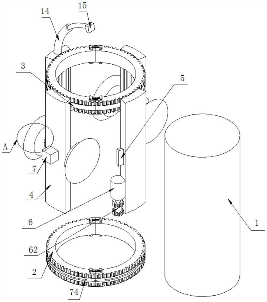 Laser cleaning mechanism for disconnecting link