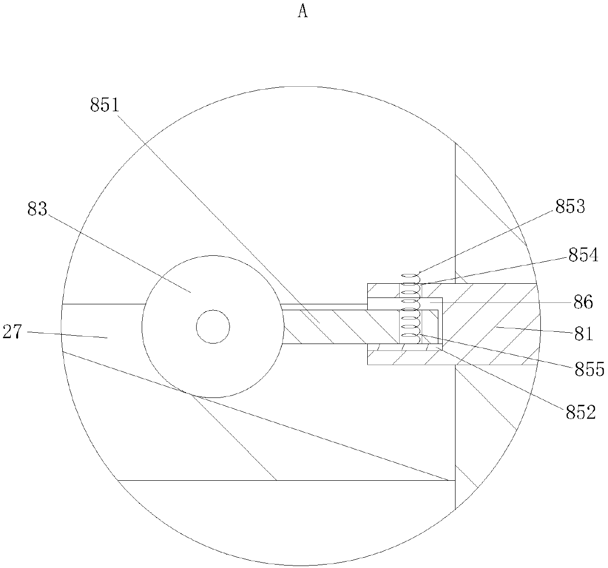 Rotatable type soilless culture device for seedlings