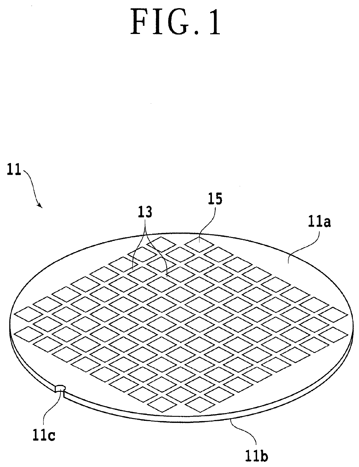 Notch detecting method