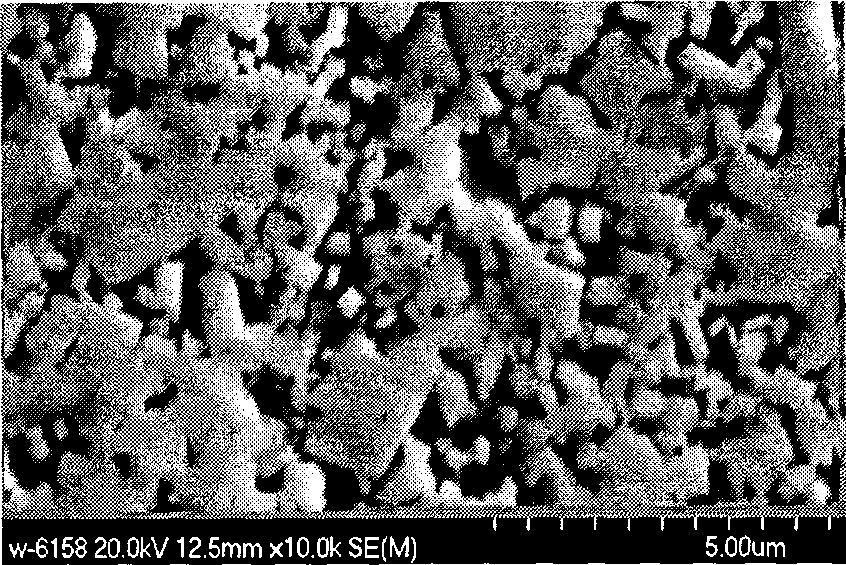 Nano modified WC/Co cemented carbide material and manufacturing method thereof