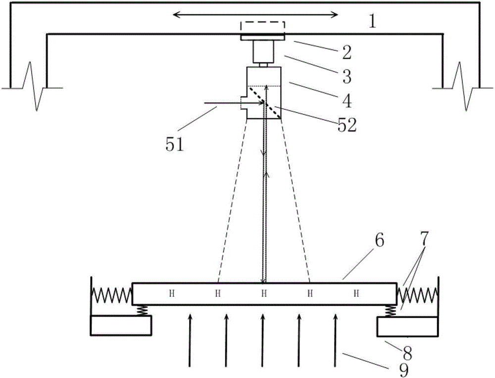 Device and method for detecting micro-electronic packaging process quality based on photo-thermal imaging