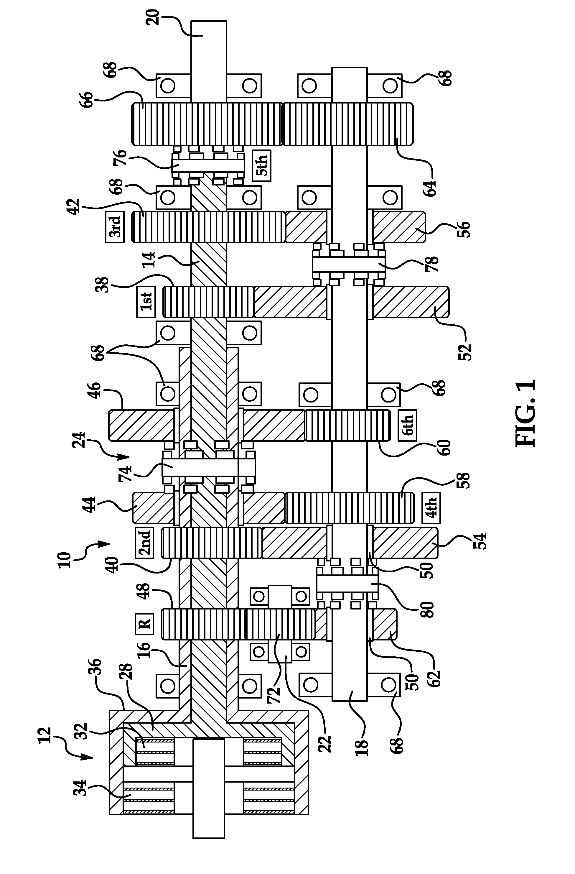 Automatic transmission for a hybrid vehicle