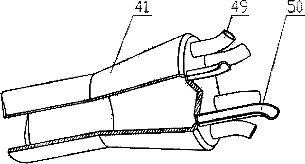 Working medium heating device of gas turbine solar power generation system