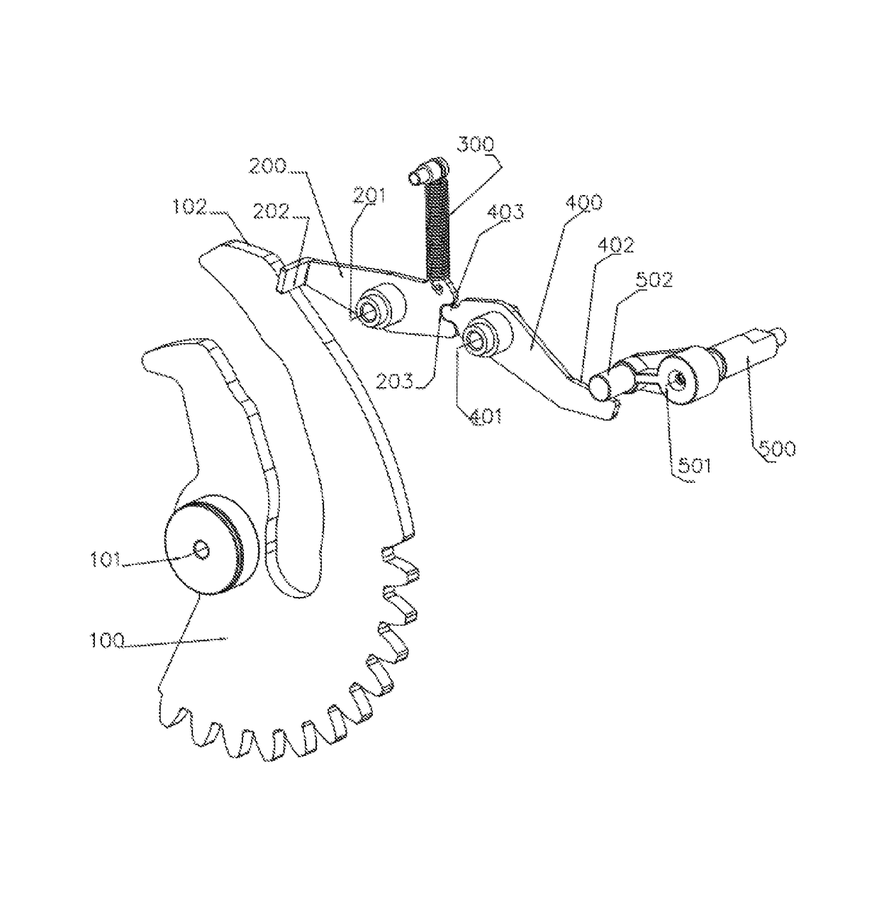 Safety tripping device for a frame-type ACB drawer seat