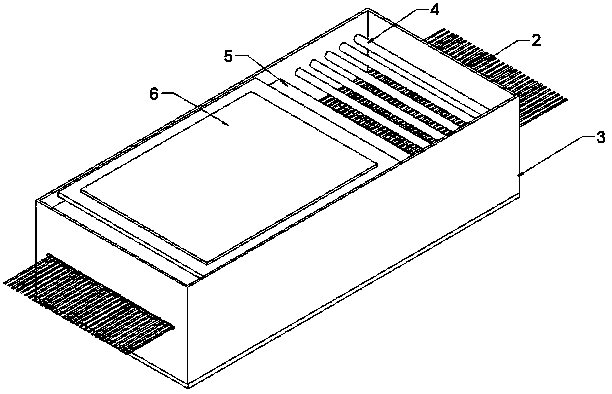 Flat filament drafting hot air chamber