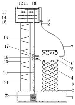 Wood surface paint spraying device