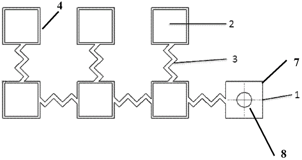 Three-dimensional stack package structure of semiconductor devices with double-sided water cooling of fixtures