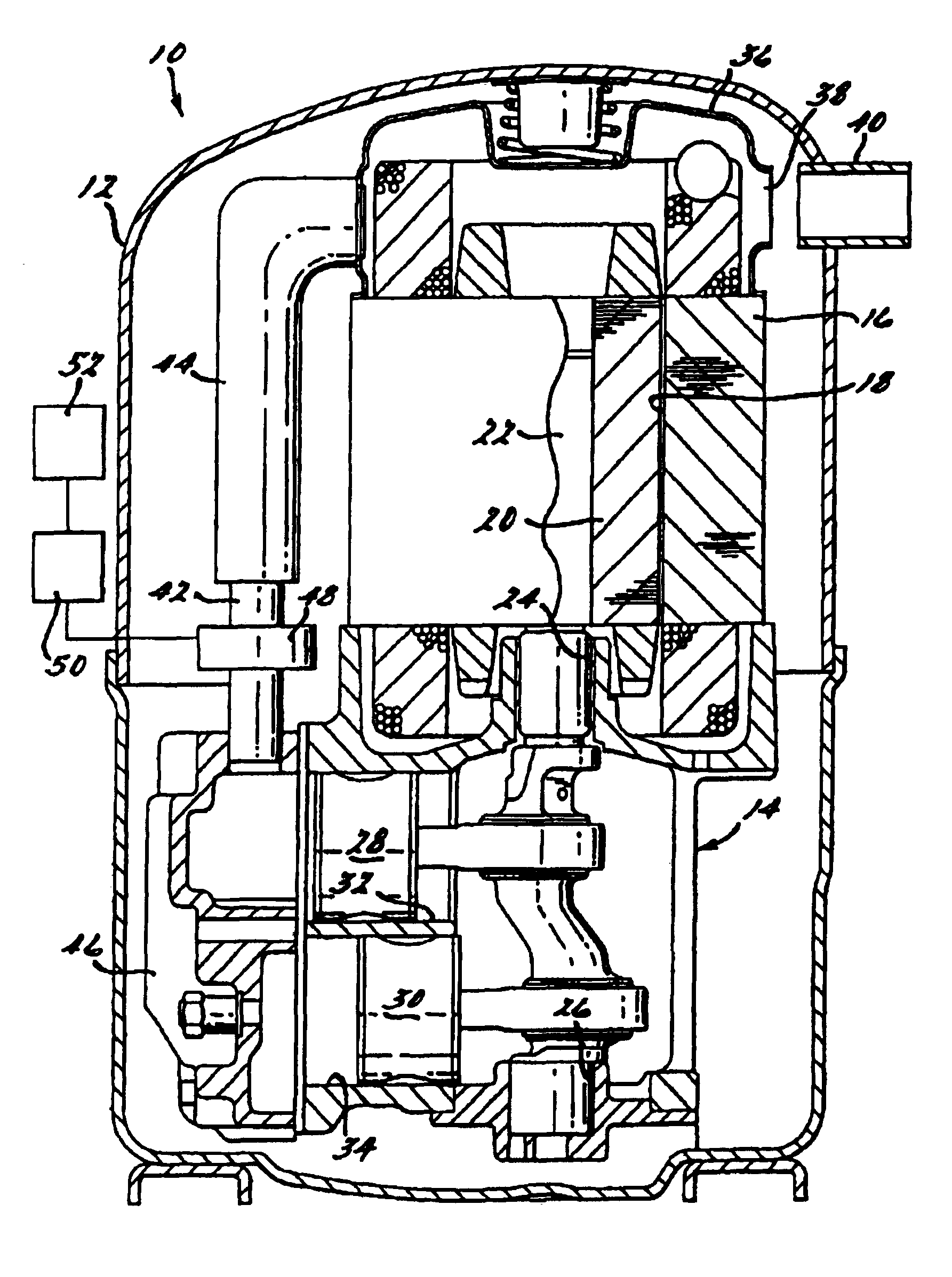 Compressor capacity modulation