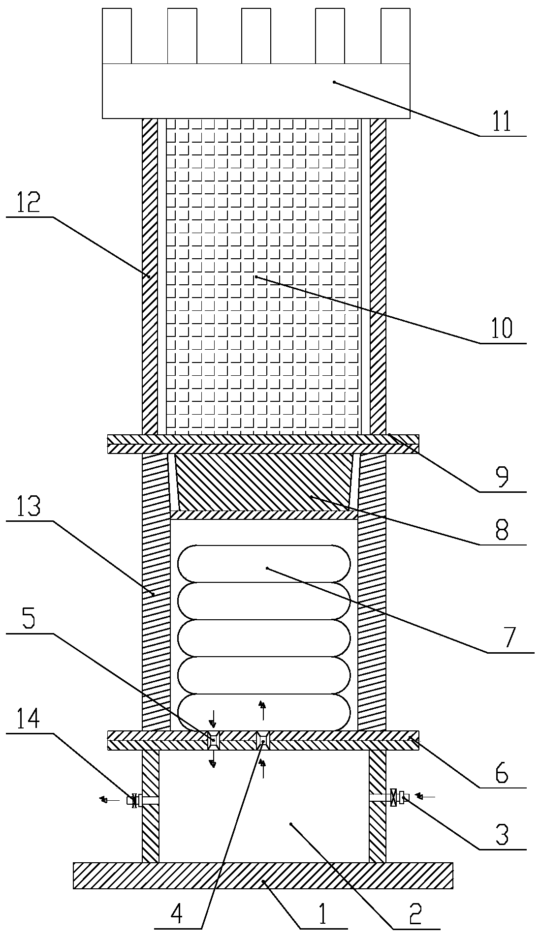 A multi-stage buffer energy-absorbing device