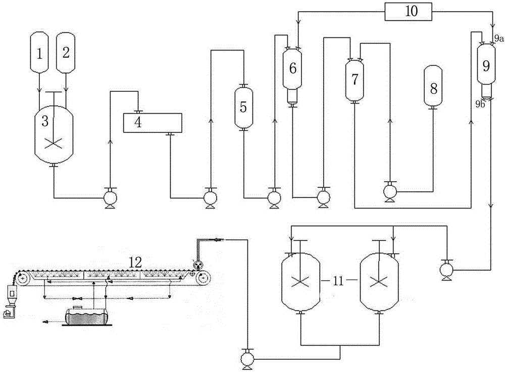 A kind of method utilizing steel belt granulator to produce fully water-soluble magnesium ammonium nitrate