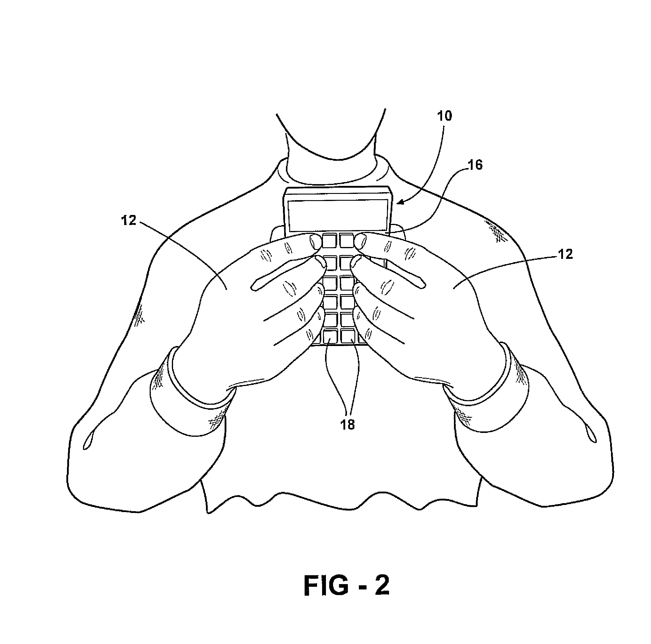 Handheld electronic device with data entry and/or navigation controls on the reverse side of the display