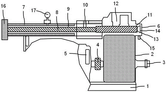 Extruding forming device for processing system of rubber products