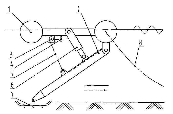 Mud starting device capable of automatically adapting tide