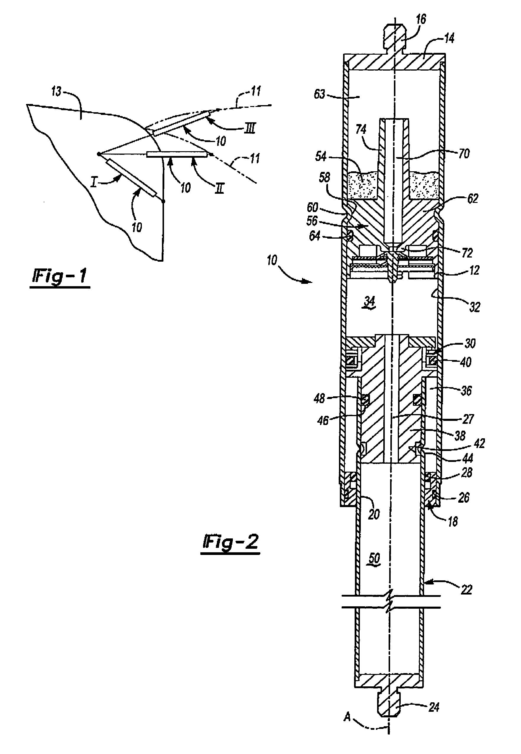 Temperature responsive valve assembly for a pneumatic spring