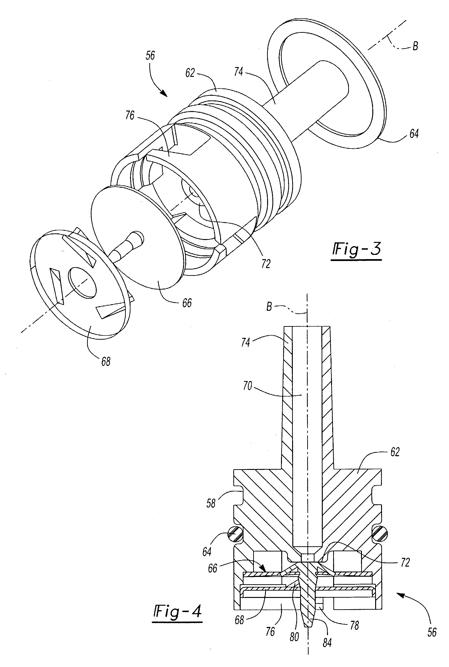 Temperature responsive valve assembly for a pneumatic spring