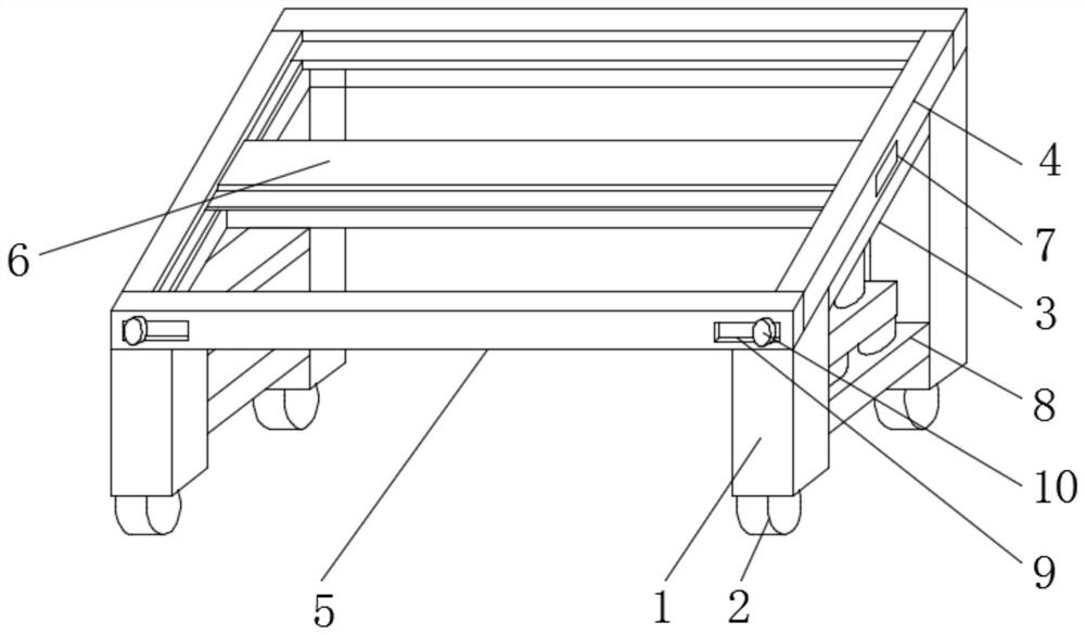 Novel bracket for solar photovoltaic power generation panel