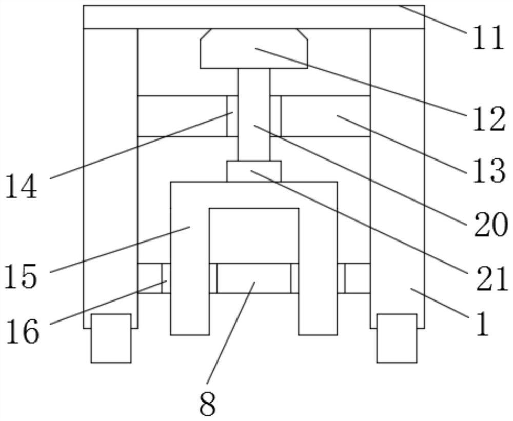 Novel bracket for solar photovoltaic power generation panel