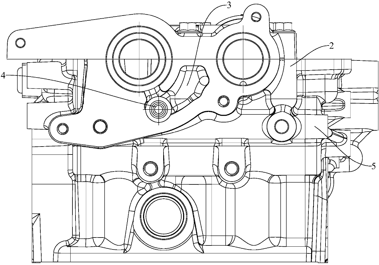 Crankcase ventilation system and vehicle