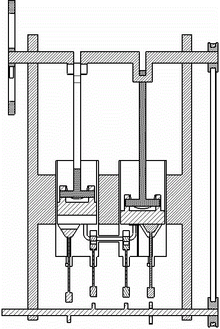 A circulating piston internal combustion engine with variable compression ratio and increased capacity