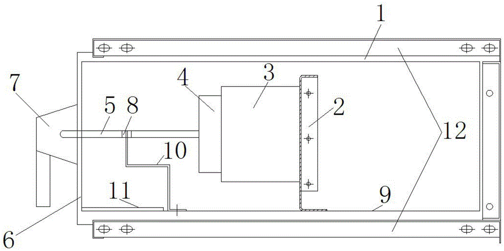 Low pressure drawer cabinet drawer loop operating system with positioning support component