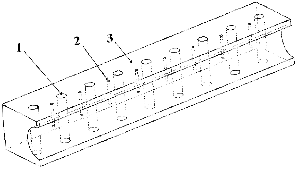 Numerical-control heating bending die and forming method for large-diameter thin-wall pure titanium tube