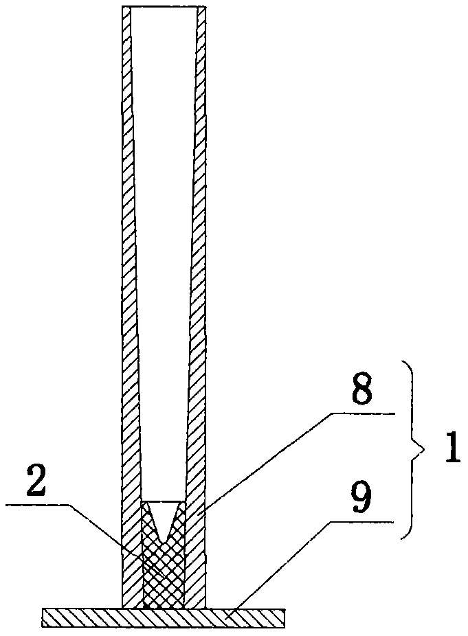 Paraffin wax soft curvature test system and use method thereof