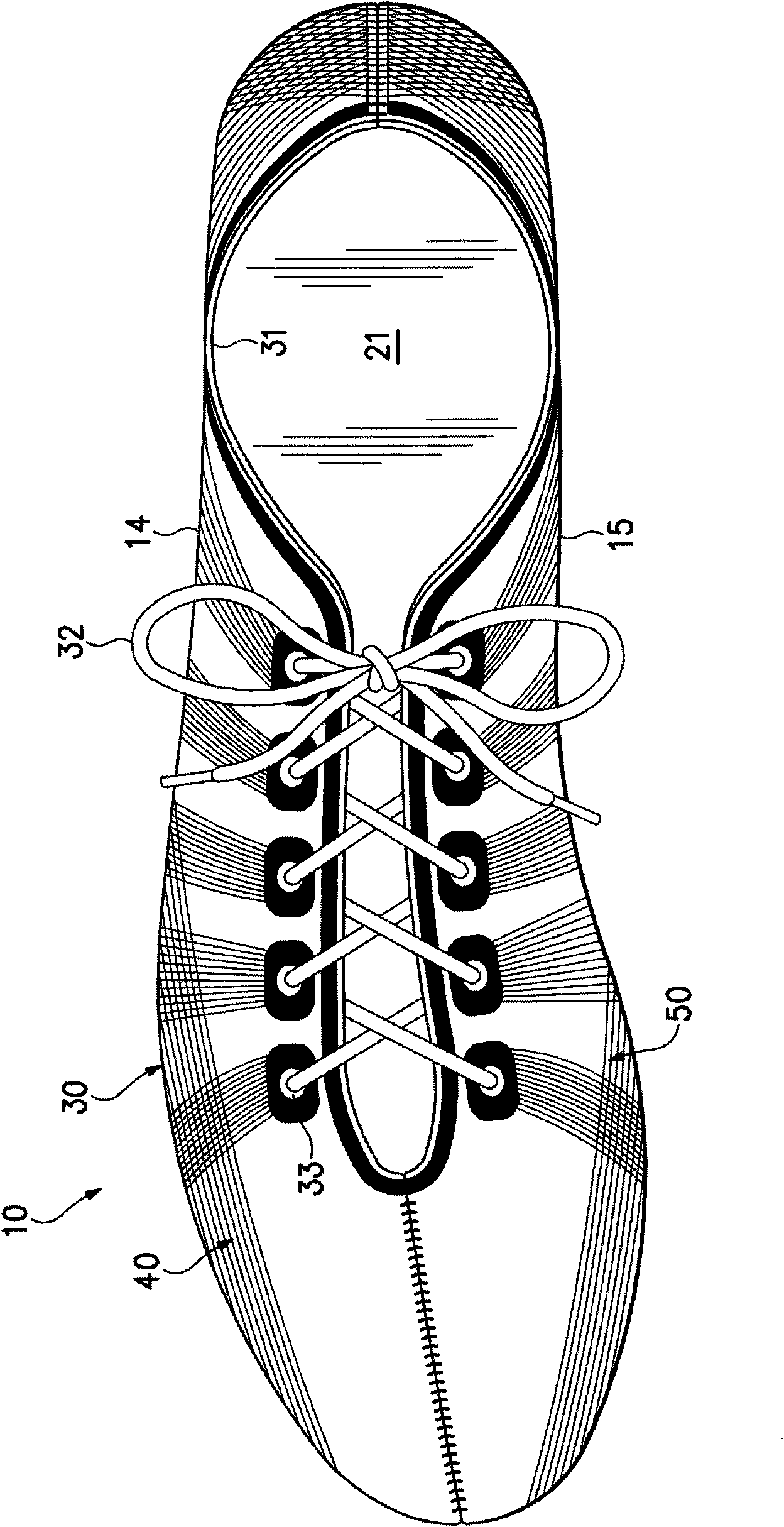 Composite element with a polymer connecting layer