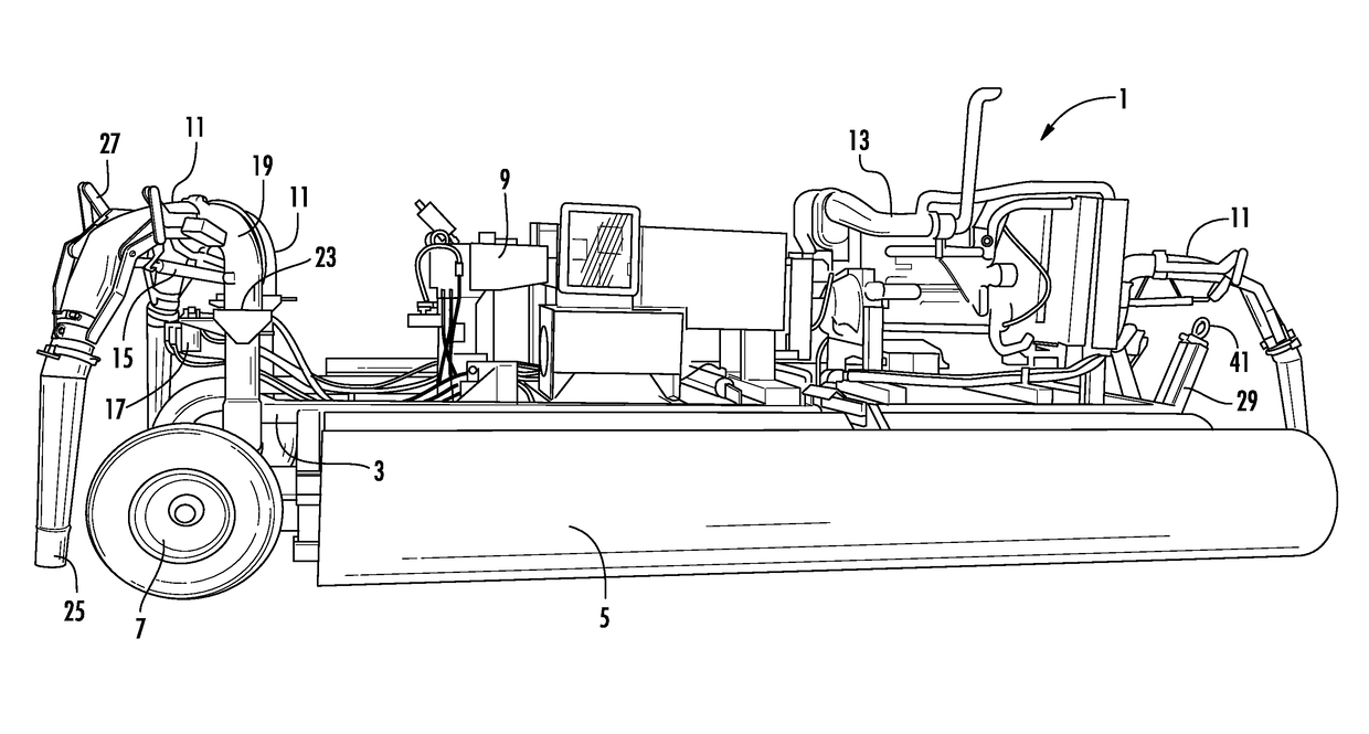 Floating manure agitator with multidirectional agitator nozzles