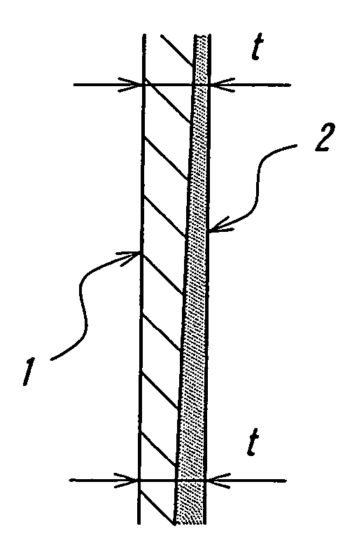 Laminated formed body and method of manufacturing the formed body
