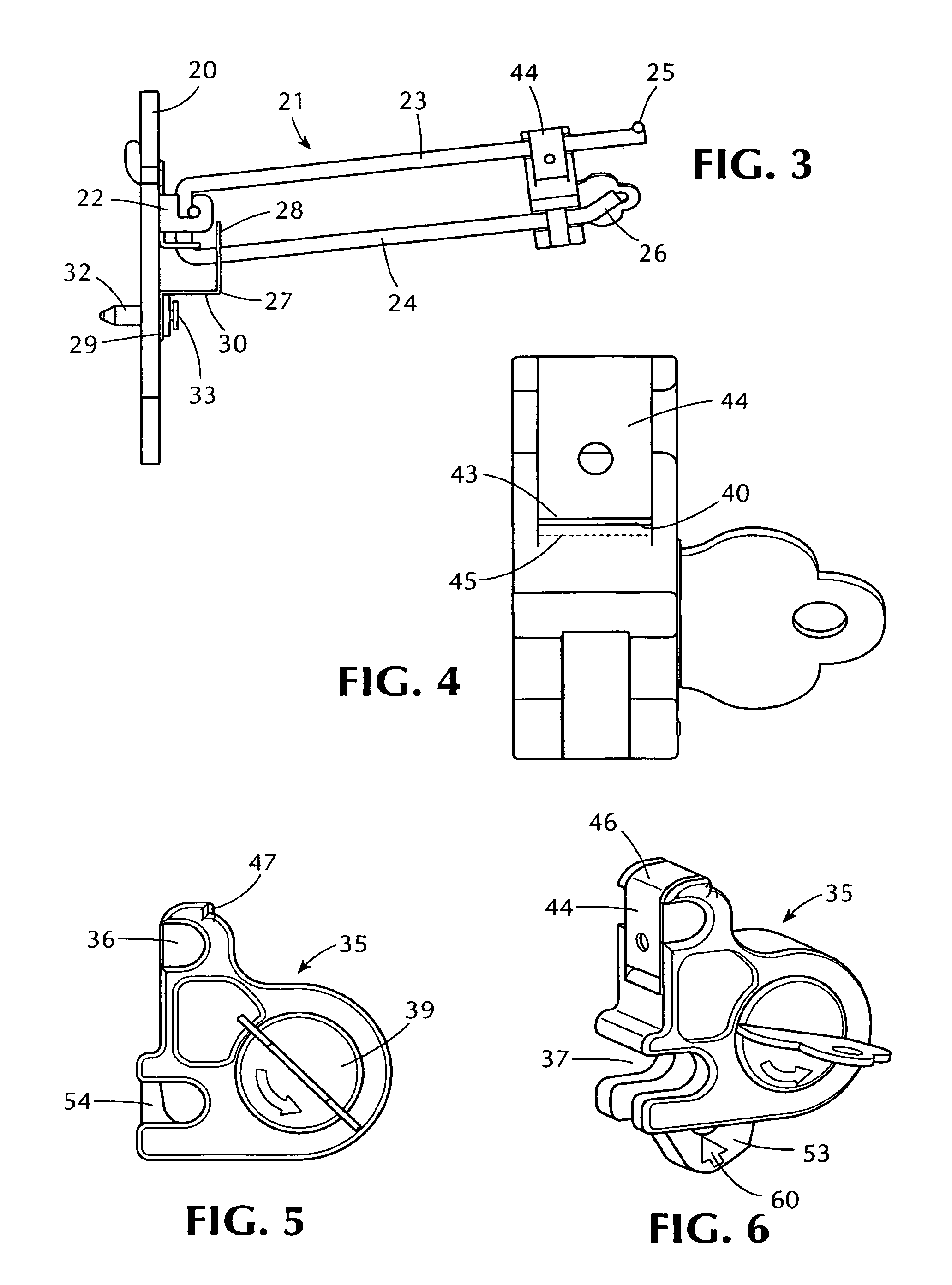 Locking attachment for product display hooks