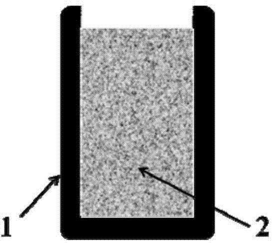 Composite electrode material for lithium-sulfur battery anode and preparation method thereof