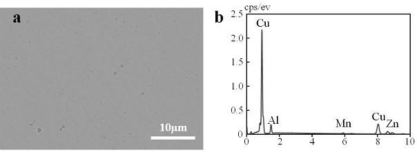 Method for in-situ construction of superhydrophobic coating on copper alloy surface