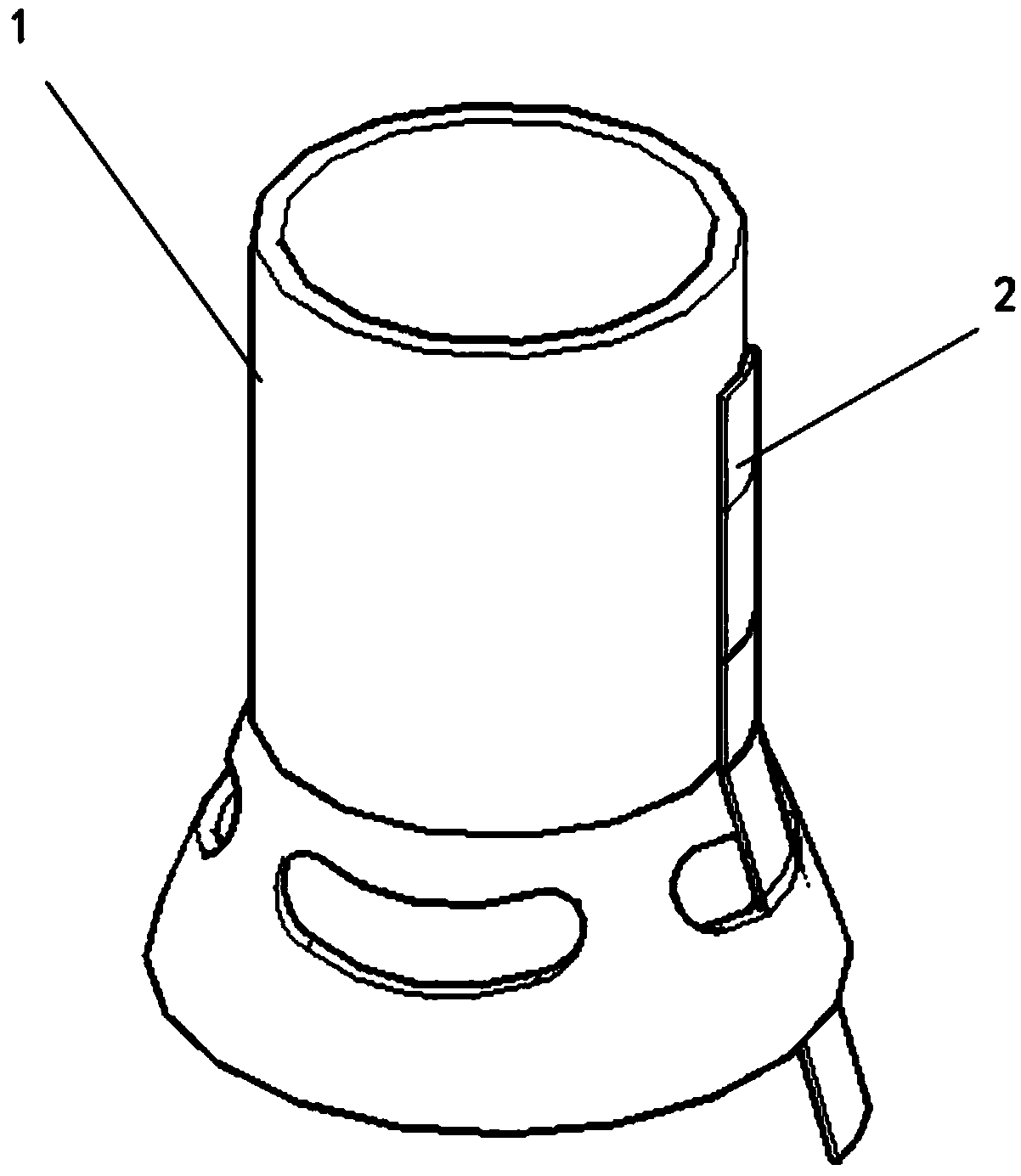 A PPH auxiliary instrument closely attached anal canal