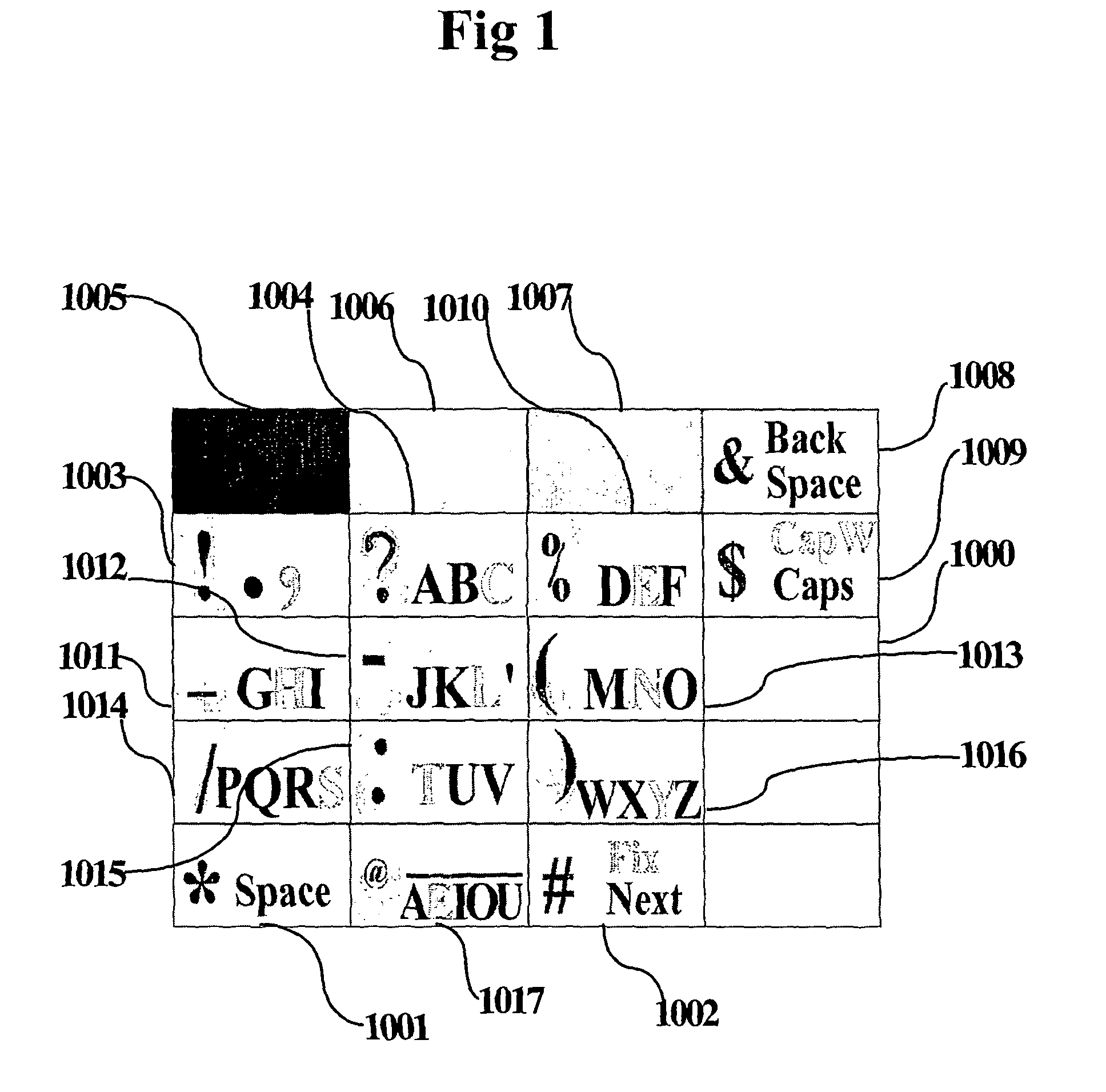 Method and apparatus for accelerated entry of symbols on a reduced keypad