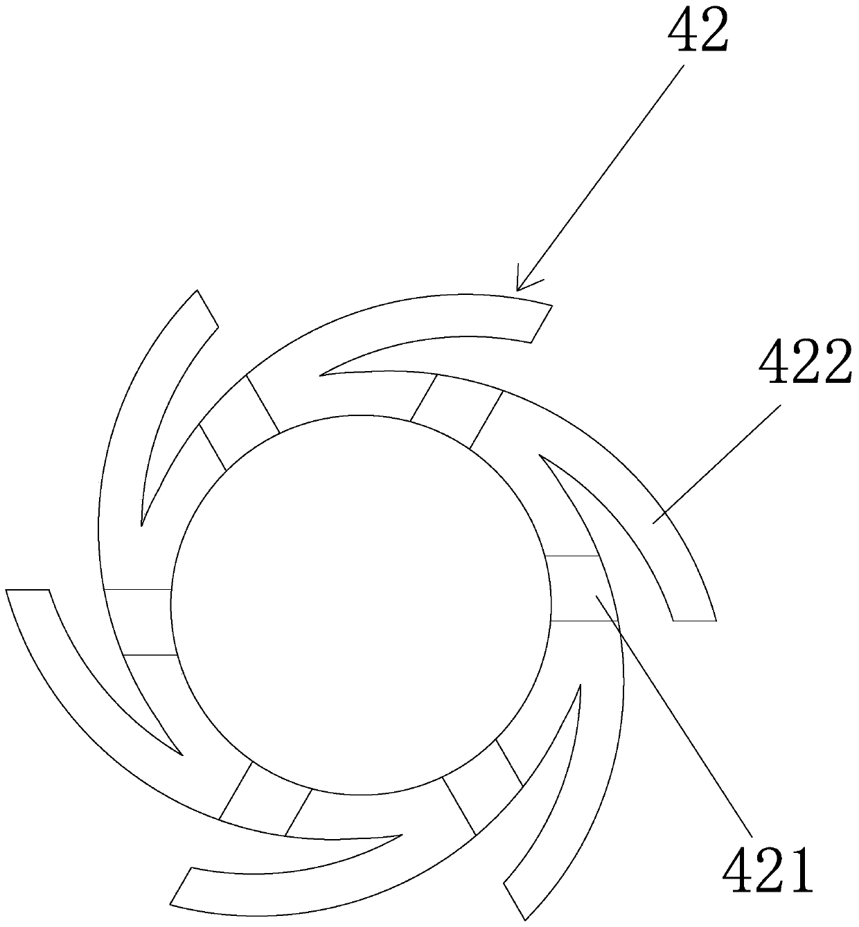 Active oil-gas separator