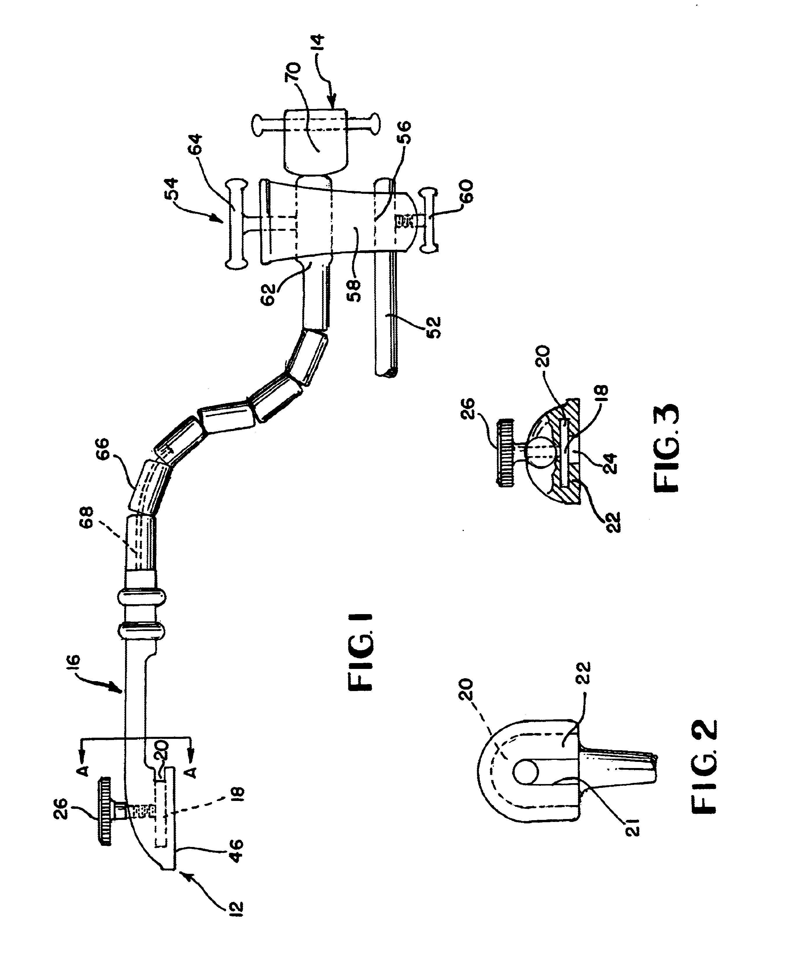 Gooseneck surgical retractor positioner and method of its use