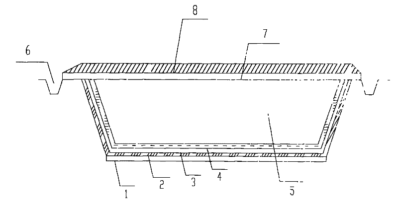 Method for constructing oil drilling waste mud solidification pool