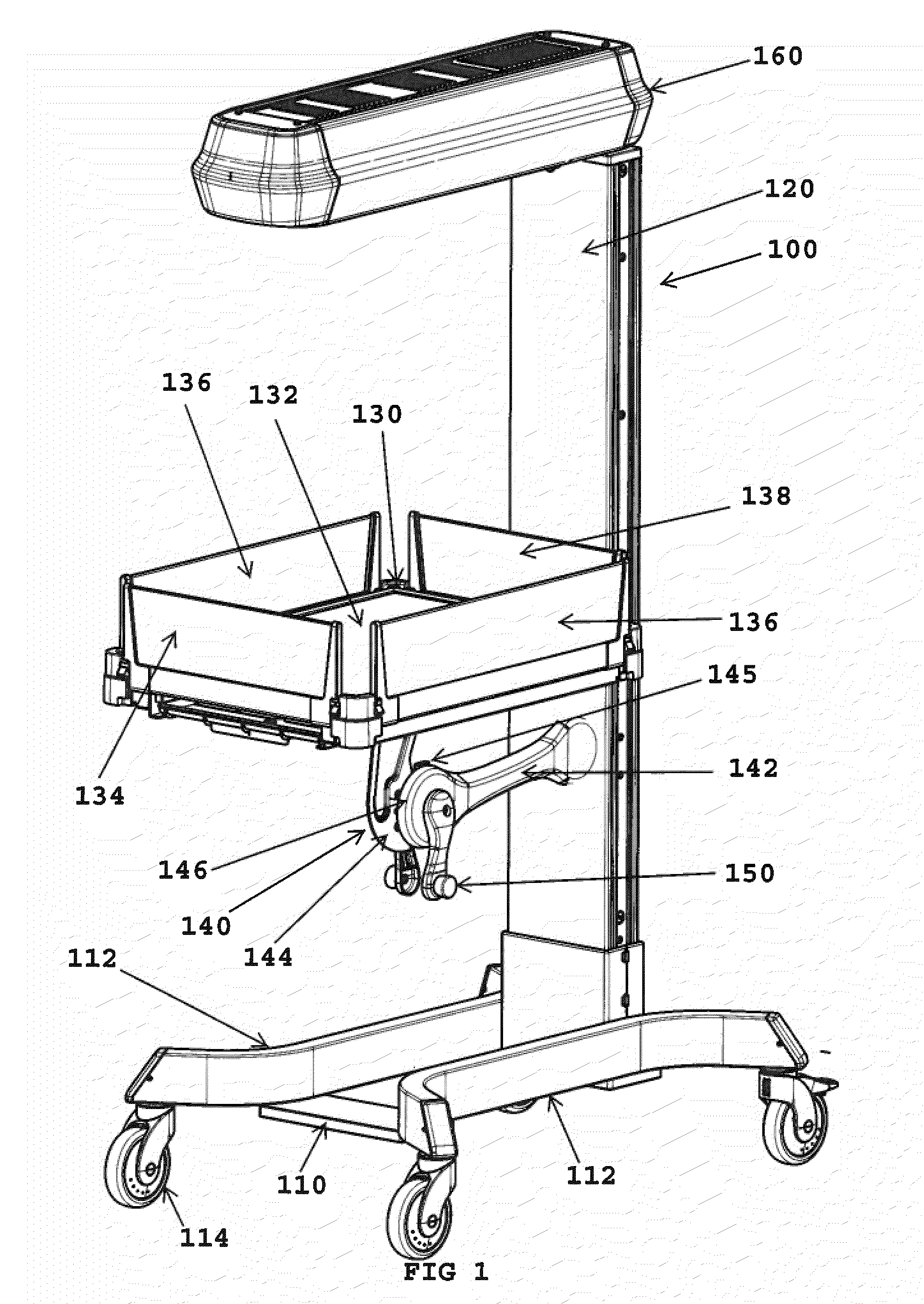 Infant care apparatus with multiple user interfaces