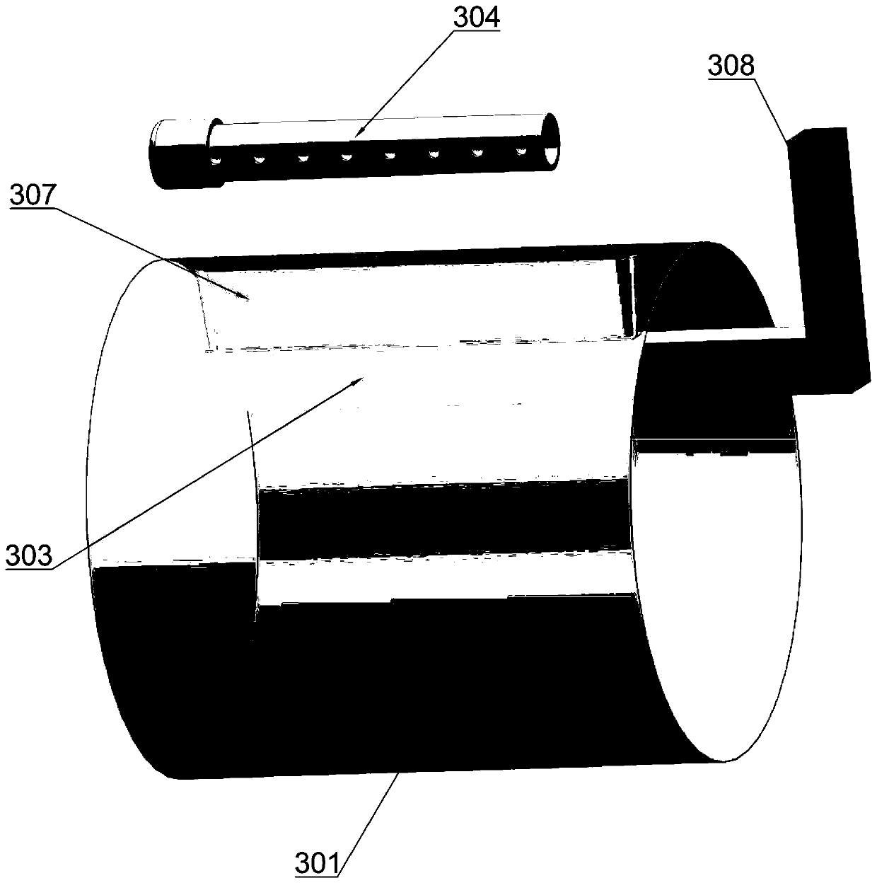 Silent self-cleaning type completely-automatic solid-liquid separation apparatus