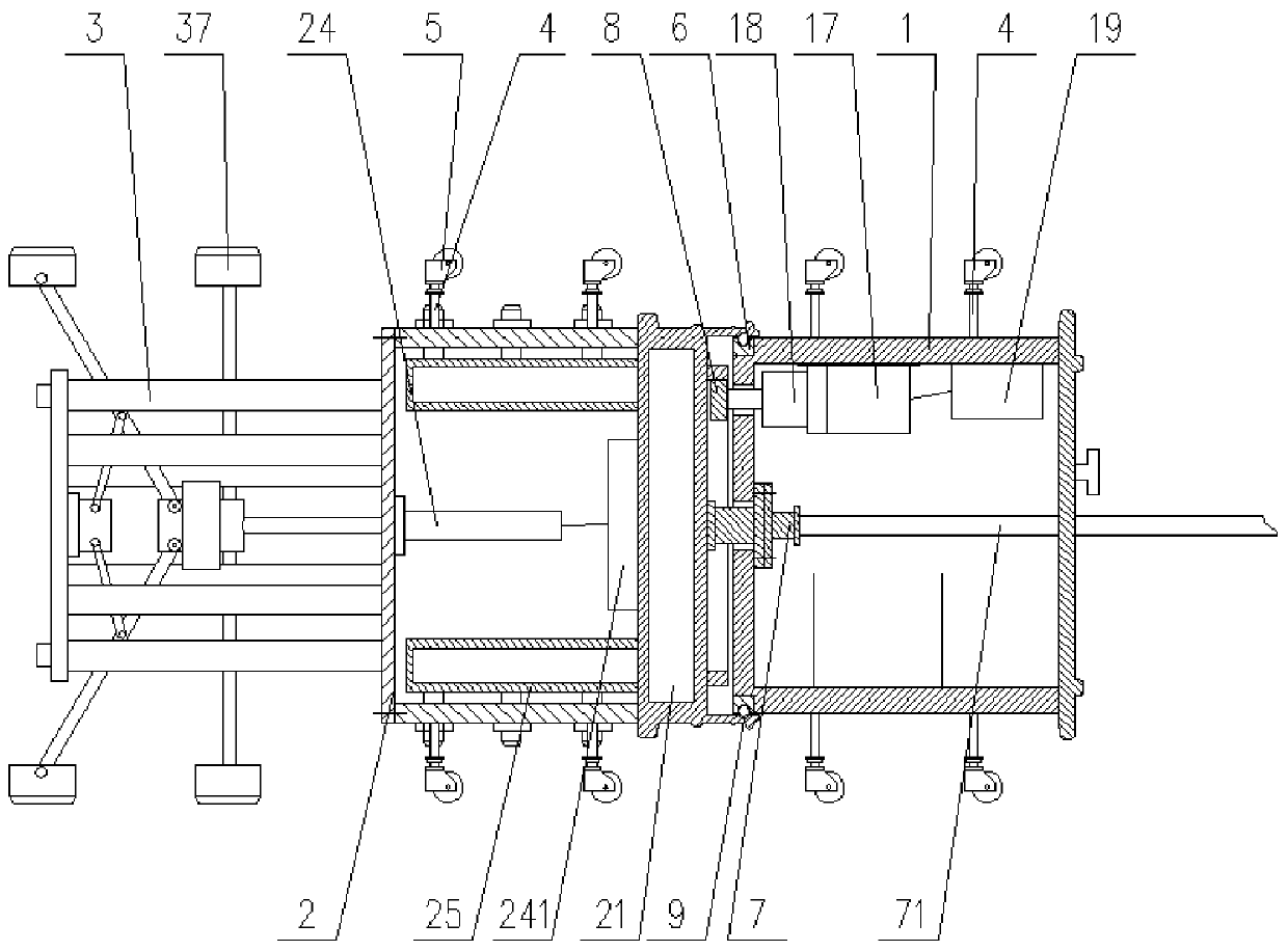 A water conservancy project pipeline dredging device and a special pipeline for dredging