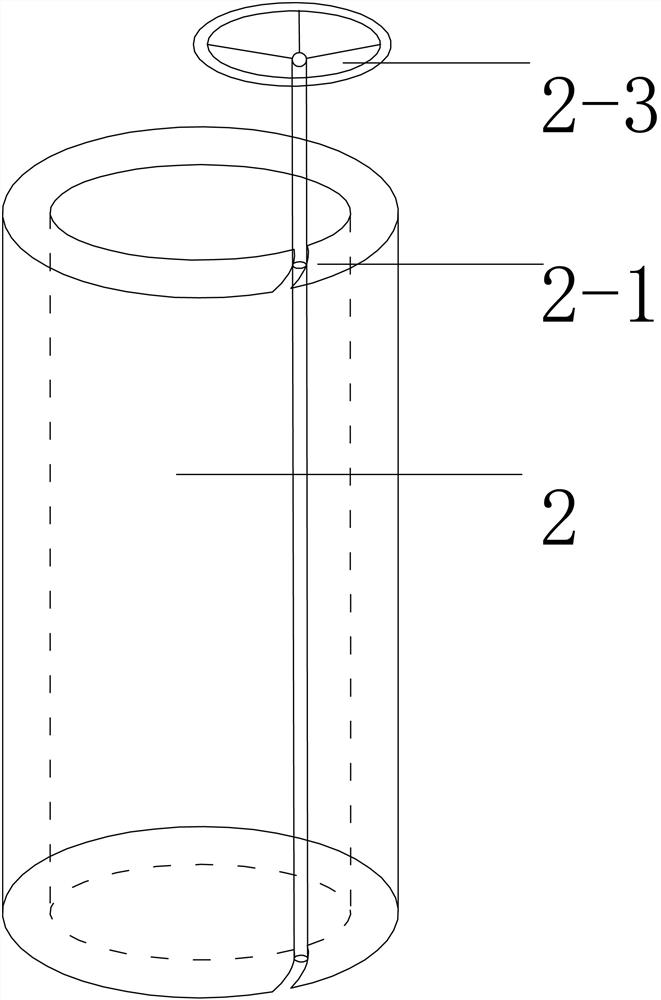 A device and method for in-situ testing of rock tensile strength