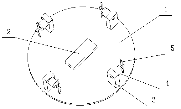 Fixed wing aircraft with four accelerators