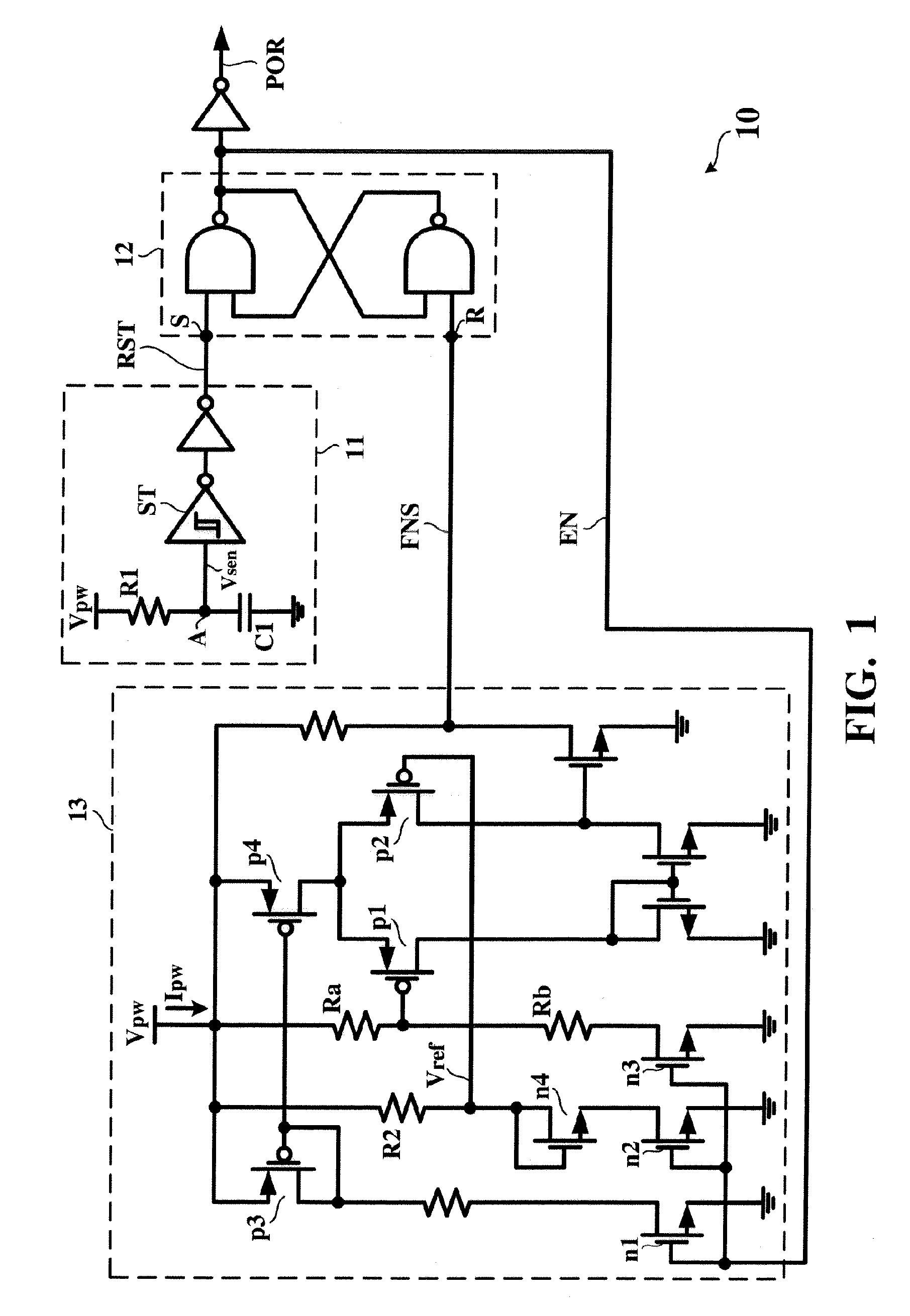 Power-on reset circuit