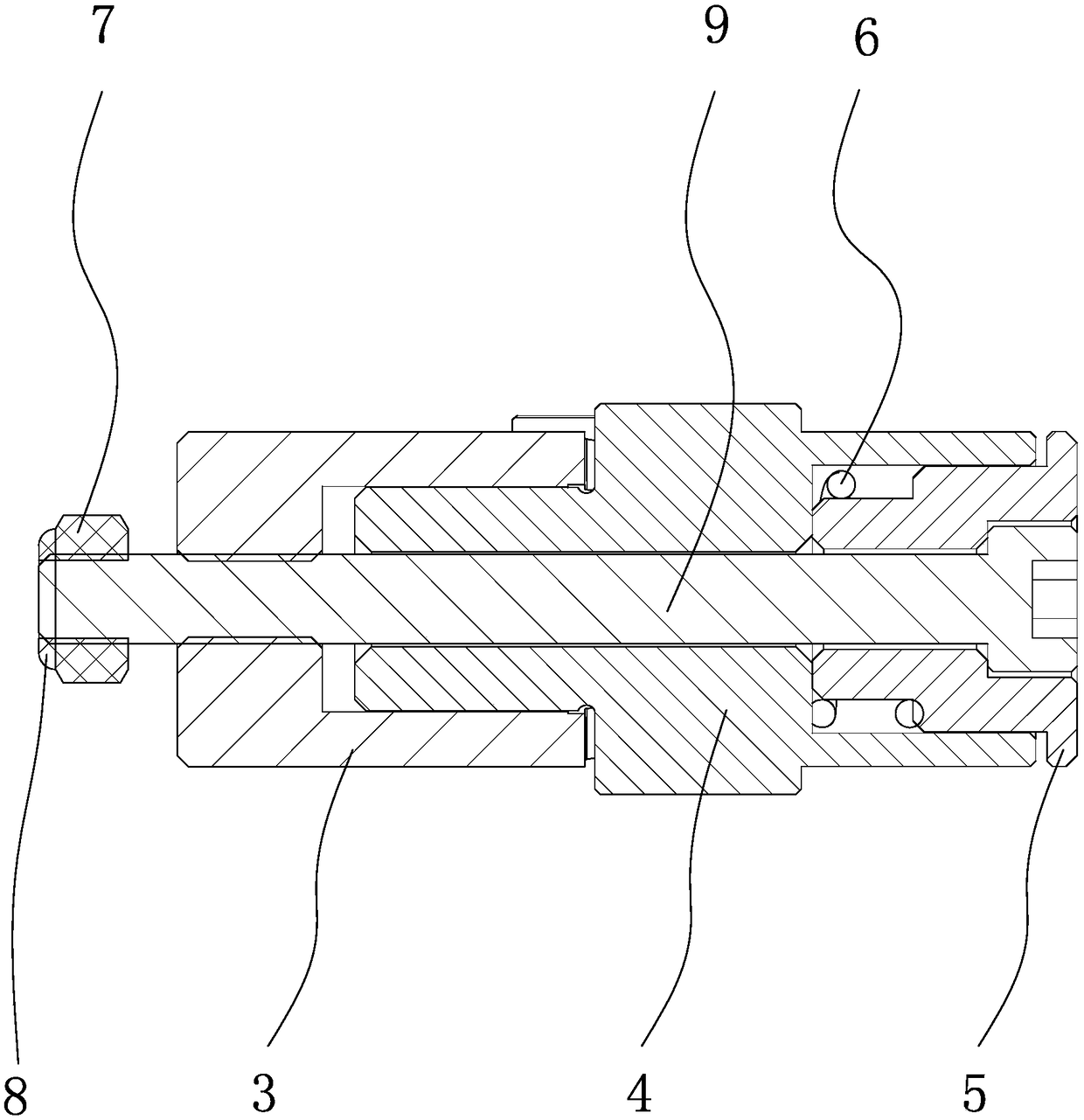 Column folding mechanism for treadmills