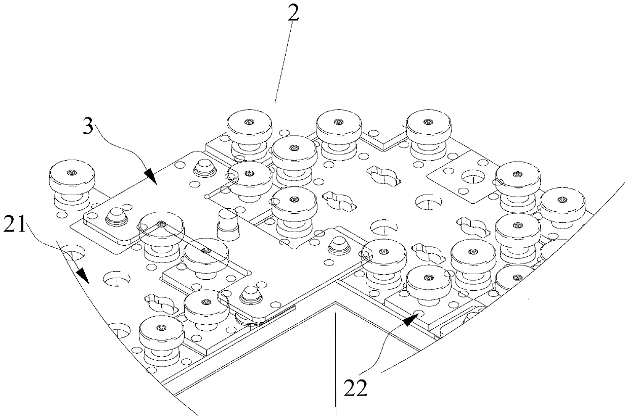 Grid connection device and connection method for expansion of spent fuel pool