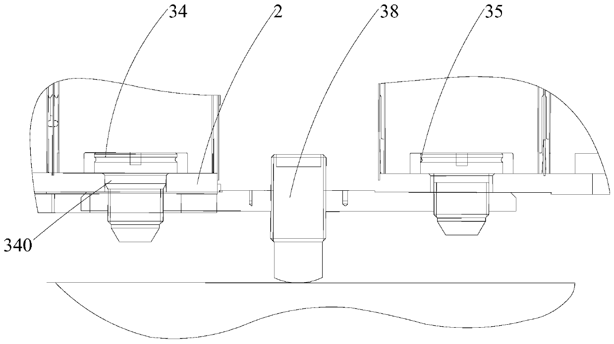 Grid connection device and connection method for expansion of spent fuel pool