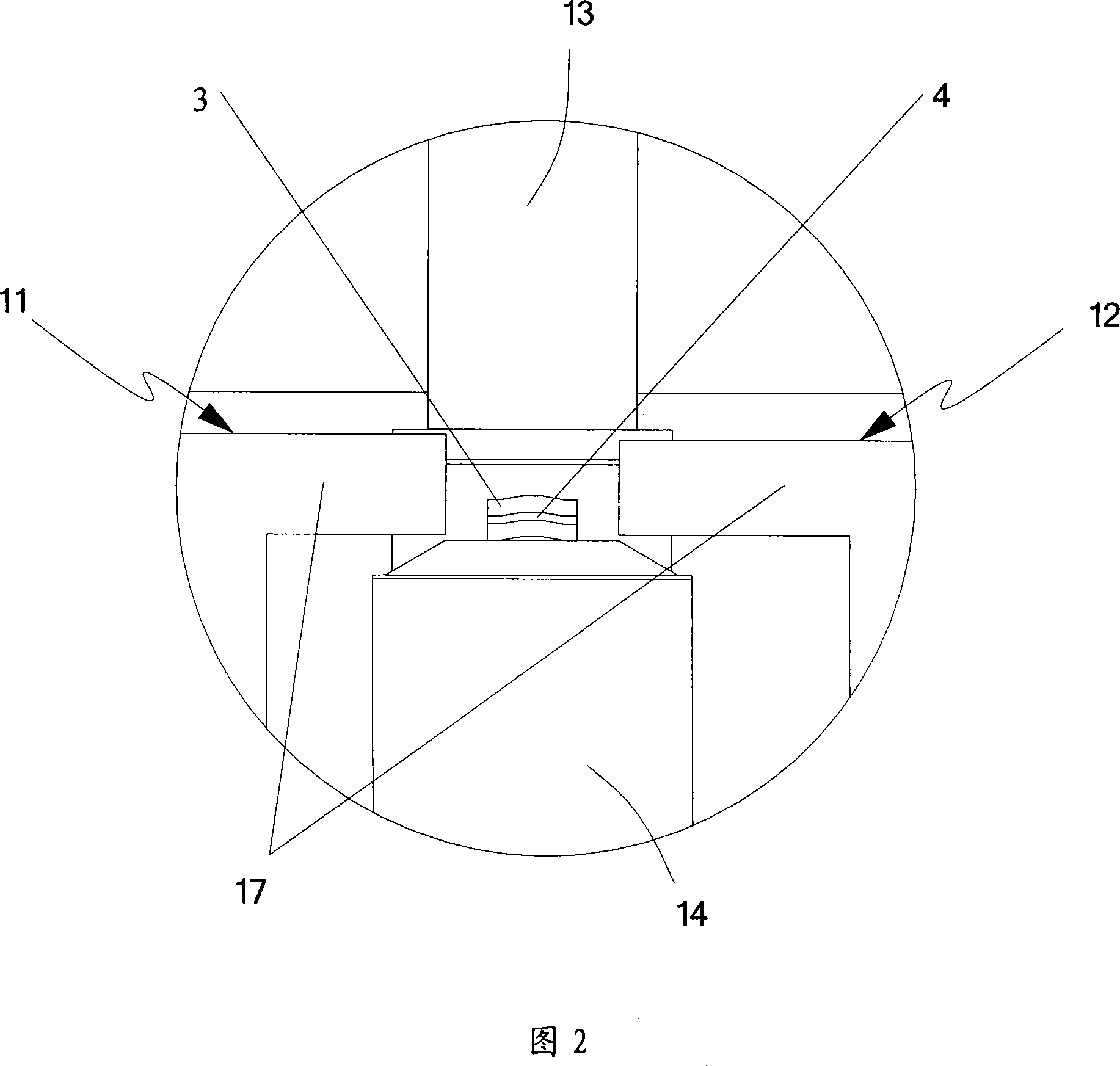 Lens module production device and method of manufacture thereof